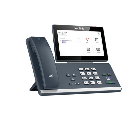 Yealink MP58 WH E2 Teams Android 13 Phone, Teams and Skype Compatible 7' Colour Touch Screen, HD Audio, Built-in Bluetooth and WiFi, Wireless Handset