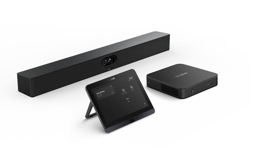 Yealink MVC S40-C4-000 Kit MicrosoftTeams Rooms System for Small to Medium Meeting Rooms, SmartVision 40, MCore Pro, MTouch-E2, Dual-Eye Camera System