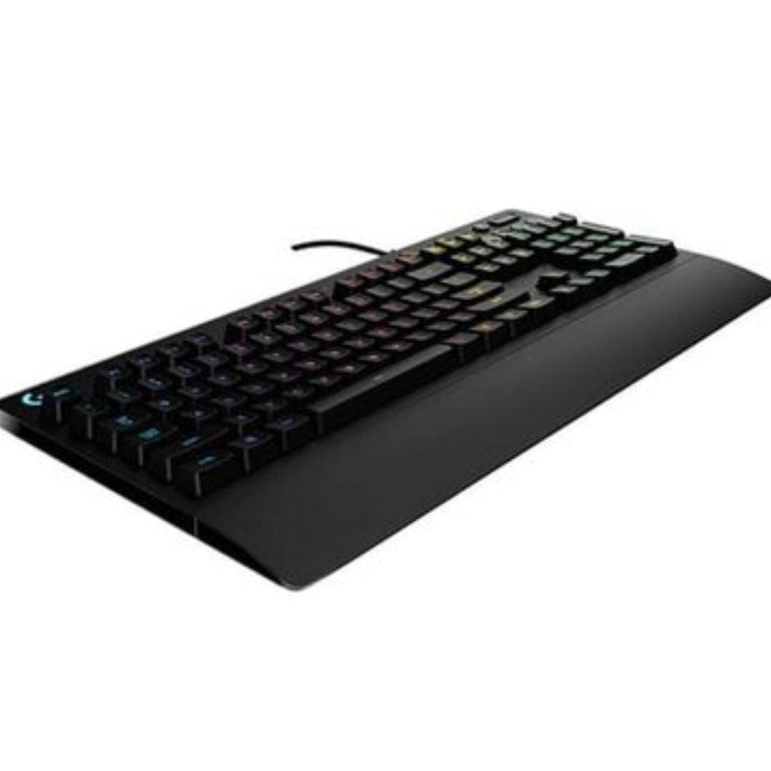 Logitech G213 Prodigy RGB Gaming Keyboard — 16.8 Million Colour RGB, Mech-Dome Keys, Spill-Resistant