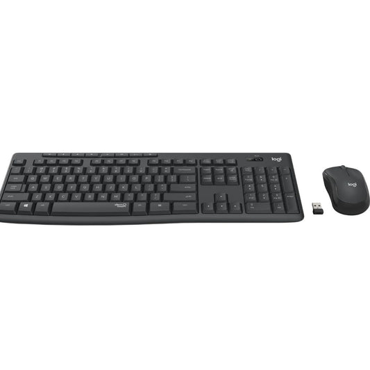 Logitech MK295 WIRELESS SILENT KEYBOARD AND MOUSE COMBO, 2.4GHZ USB RECEIVER - 1YR WTY