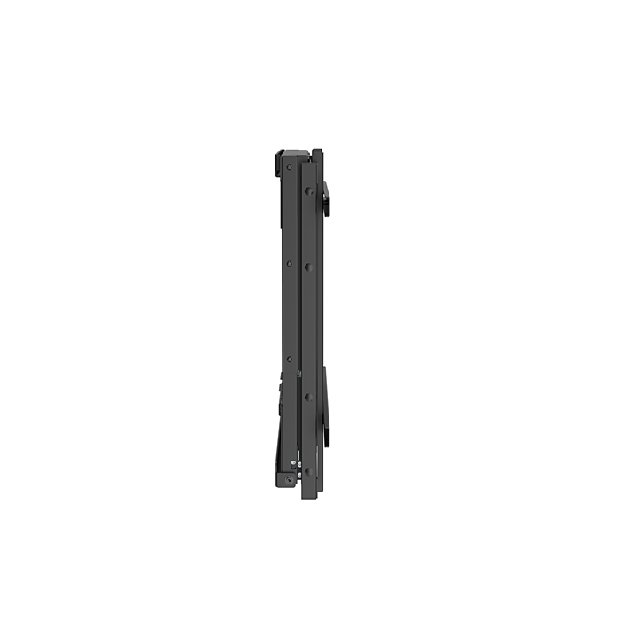 Brateck Manual Height-Adjustable Display Wall Mount for most 65'-86' TVs Weight Capacity: 35~65kg, VESA Compatible: 200x200 up to 800x600 Black (LS)