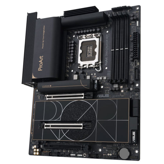 ASUS ProArt Z890-CREATOR WIFI LGA1851 ATX Motherboard 192GB, DDR5, 2 x PCIe 5.0 x16 slots, 5 x M.2 slots, 4 x SATA 6Gb/s