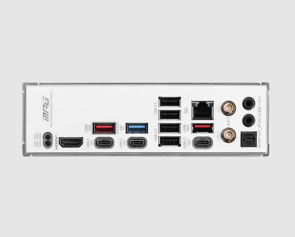 MSI B850 EDGE TI WIFI, AMD B850, 4x DDR5 256GB, 1x HDMI, 3x PCI-E x16 slot, 4x M.2, 8x 4x USB 2.0, Wi-Fi 7