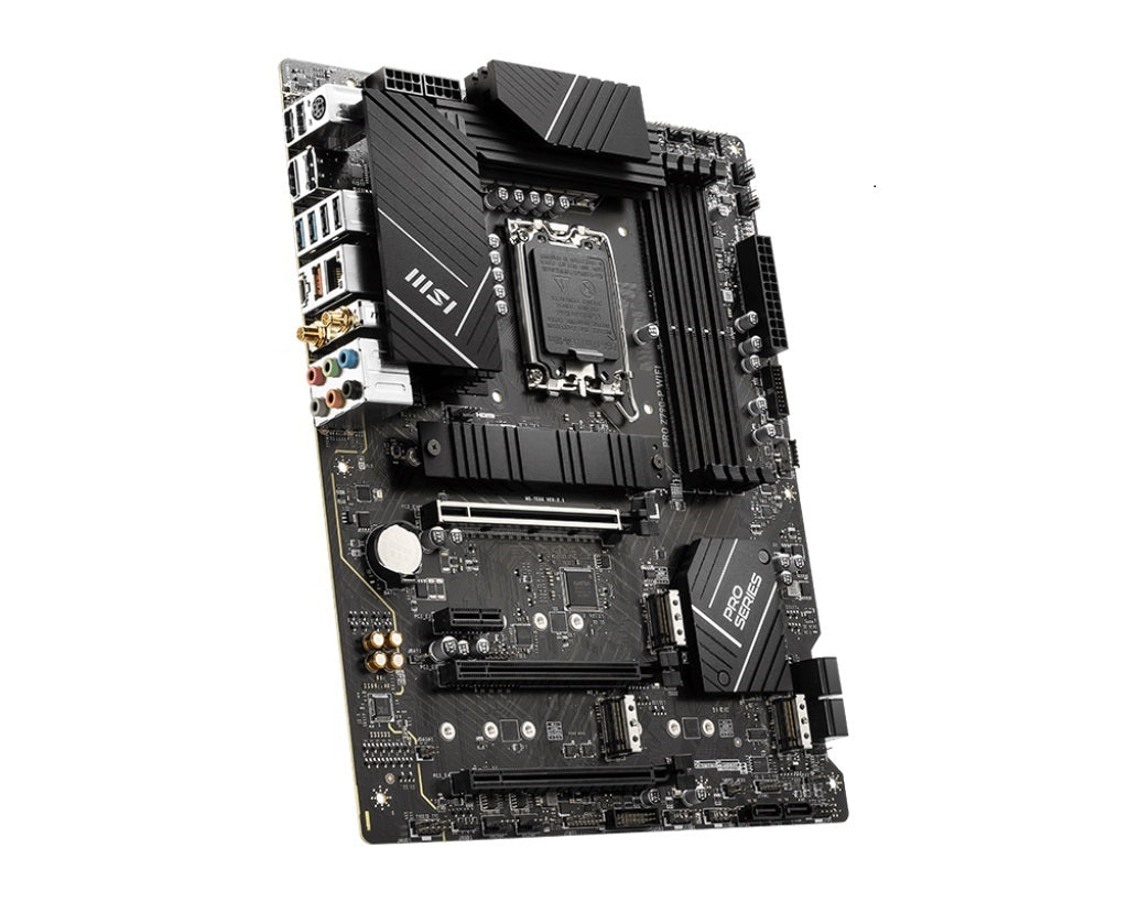 MSI PRO Z790-P WIFI Intel LGA 1700 ATX Motherboard, 4x DDR5 128GB, 1x PCI-E x 1