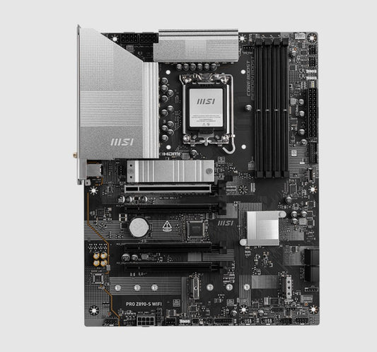 MSI PRO Z890-S WIFI, INTEL Z890, 4x DDR5 256GB, 1x HDMI, 4x PCI-E x16 slot, 3x M.2, 4x SATA, 4x USB 2.0, Intel® Wi-Fi 7