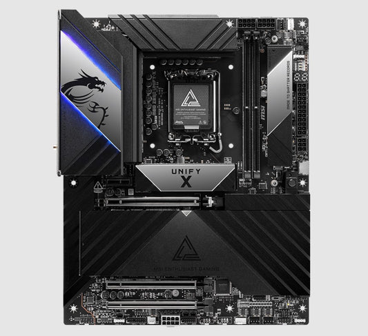 MSI MEG Z890 UNIFY-X, INTEL Z890, 2x DDR5 128GB, 3x PCI-E x16 slot, 1x PCI-E x1, 6x M.2,6x SATA, 4x USB 2.0, Intel® Killer™ BE1750x Wi-Fi 7