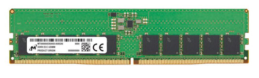 Micron/Crucial 16GB (1x16GB) DDR5 ECC UDIMM 5600MHz CL46 2Rx8 Server Data Center