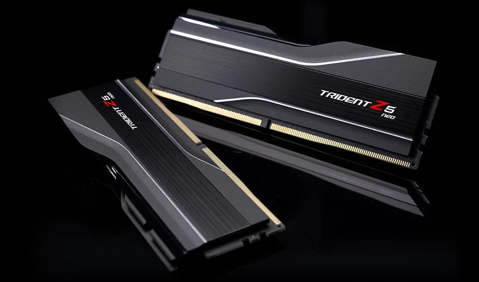 G.SKILL F5-6000J3038F16GX2-TZ5N 32GB (2 x 16GB)/ DDR5 6000 MT/s/ Timings 30-38-38-96/ Voltage 1.35V/ TZ5 Neo/AMD EXPO