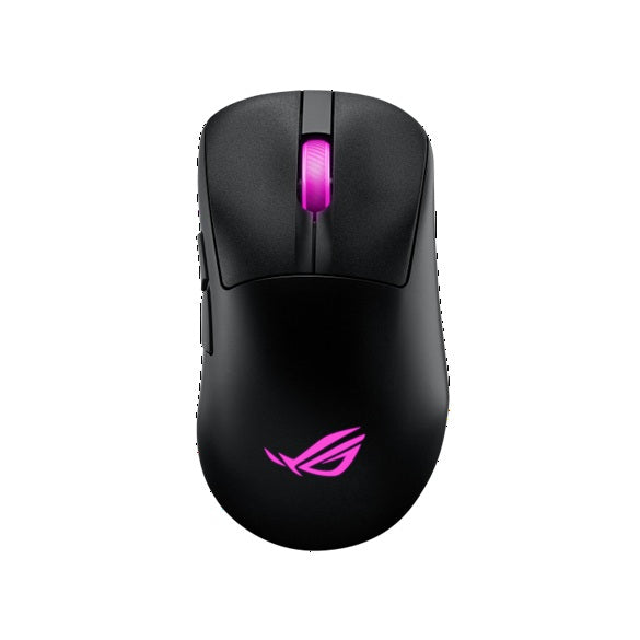 ASUS ROG Keris II Origin Gaming Mouse Black, ROG Micro Switch II, USB/Bluetooth/RF 2.4GHz, 8000 Hz, AURA Sync, 2 m paracord