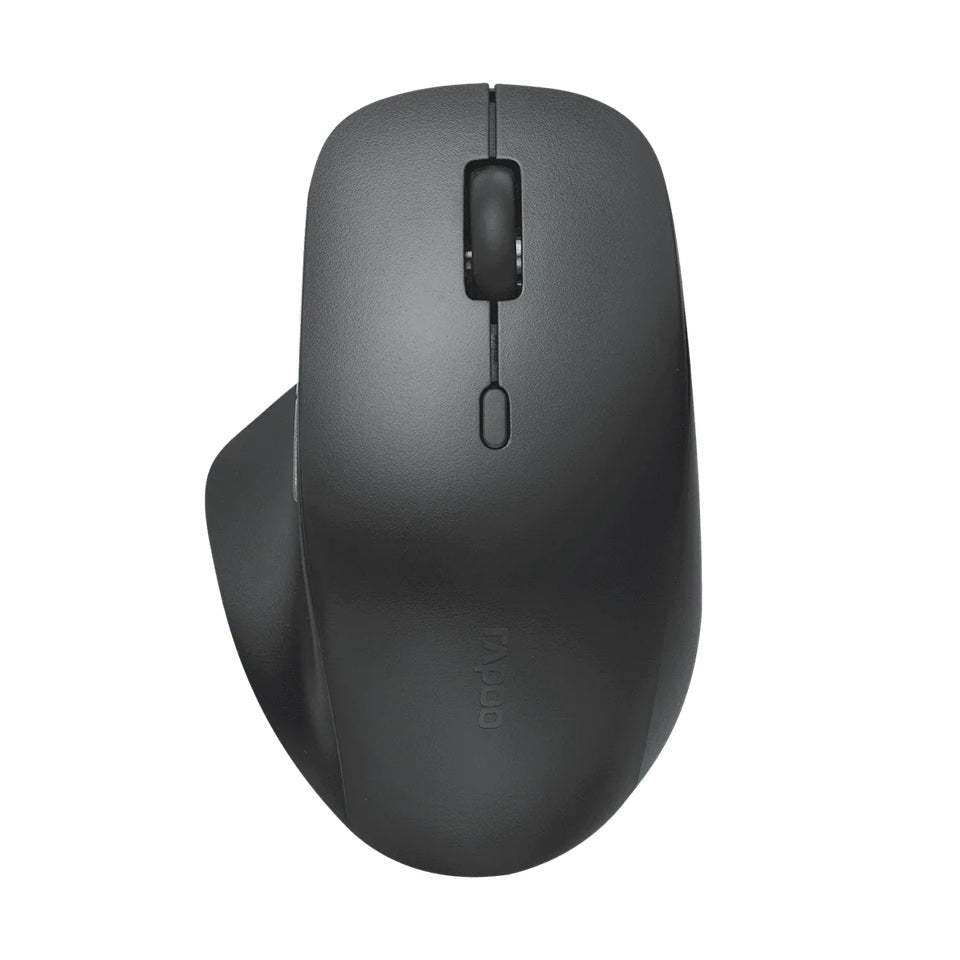 RAPOO M50 PLUS BLACK Wireless Optical Mouse -4-speed preset DPI -Wireless 2.4G transmission. Office and Business Choice