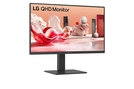 LG 27BA65QB 27" QHD IPS Business Monitor — 100Hz, HDR10, USB-C PD 65W, KVM, Daisy Chain, RJ45, VESA