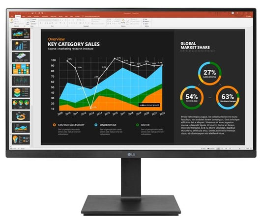LG 27' IPS 5ms 2K Webcam & Mic, QHD (2560x1440) Pivot Monitor with Built-in Full HD Webcam, Daisy Chain & USB Type-C, Reader Mode, Adjustable Height