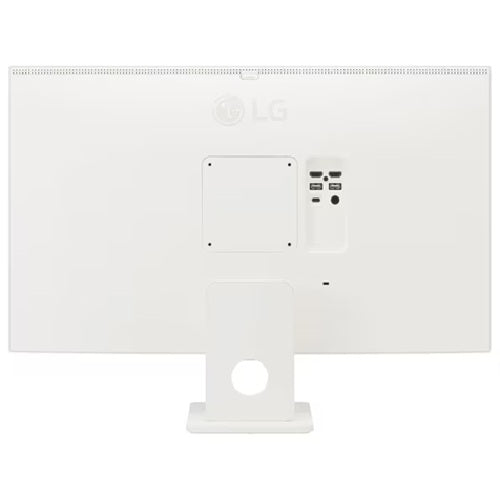 LG 27" 4K UHD IPS Smart Monitor — 3840x2160, 60Hz, 5ms, 400 nits, HDR400, USB-C, Height/Tilt/Pivot Stand