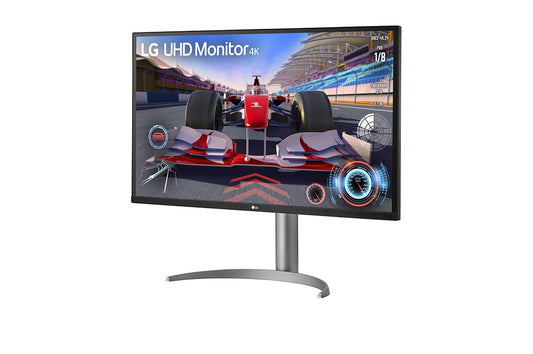 LG 31.5' UHD 4K Monitor with 144Hz via HDMI 2.1, HDR10, DCI-P3 90%, USB-C PD 65W, AMD FreeSyncΓ’βΒ’ Premium, and tilt/height/pivot stand