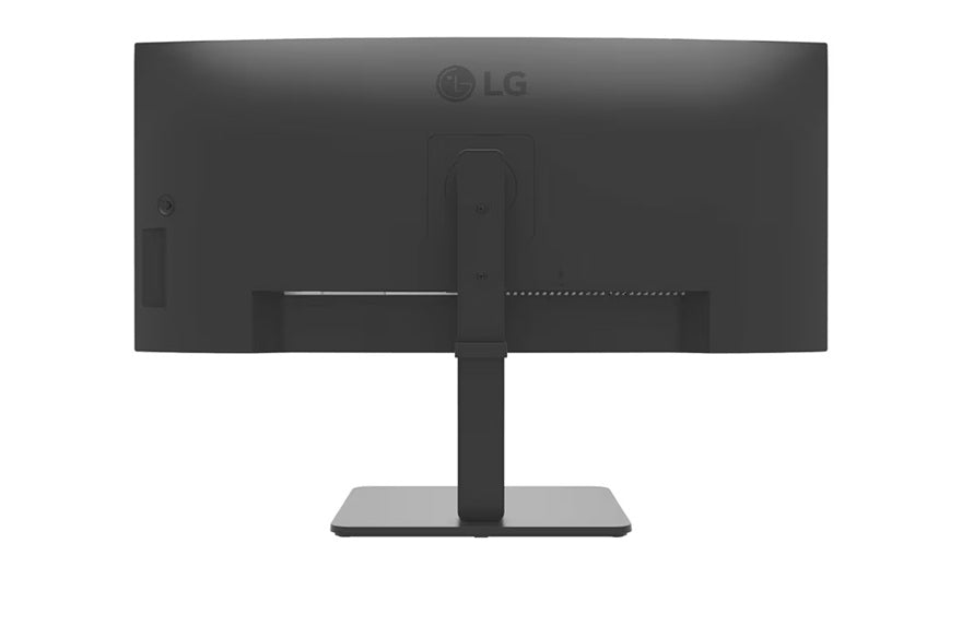 LG 34" UltraWide QHD Curved IPS Monitor — HDR10, sRGB 99%, USB-C PD 90W, RJ45, Speakers, Height/Tilt/Swivel Stand