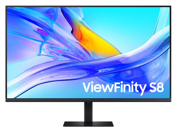Samsung 37' ViewFinity S8 UHD 4K 3840x2160 HDR10 16:9 60Hz 5ms 350 nits HDR DP HDMI USB-C HUB 90W Dock LAN HAS Tilt Swivel VESA Gaming Monitor >34' 32