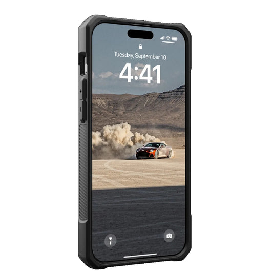 UAG Monarch Kevlar Apple iPhone 15 Pro Max (6.7') Rugged Case - Kevlar Black(114298113940), 20ft. Drop Protection (6M), 10 Years Warranty