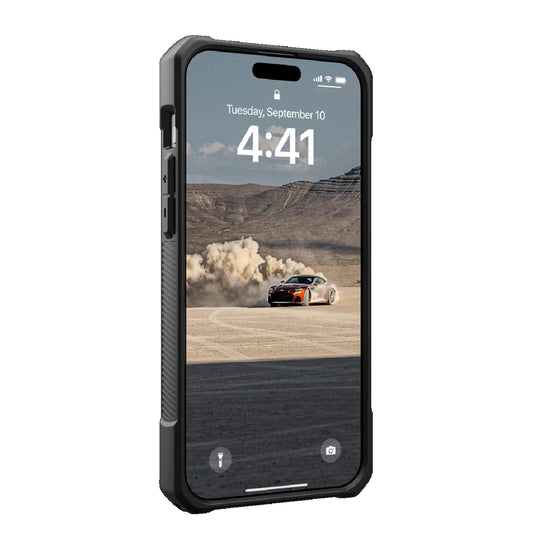 UAG Monarch Apple iPhone 15 Pro Max (6.7') Rugged Case - Carbon Fiber (114298114242), 20ft. Drop Protection (6M), Tactical Grip, 10 Years Warranty