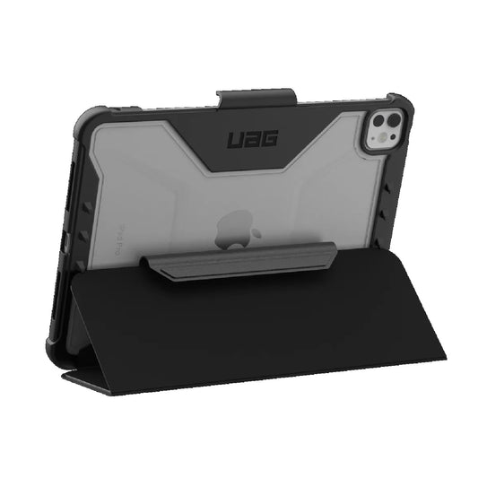 UAG Plyo Apple iPad Pro (11') (M5/M4) (6th/5th Gen) Folio Rugged Case - Black/Ice (124477114043), DROP+ Military Standard, 10 Years Warranty