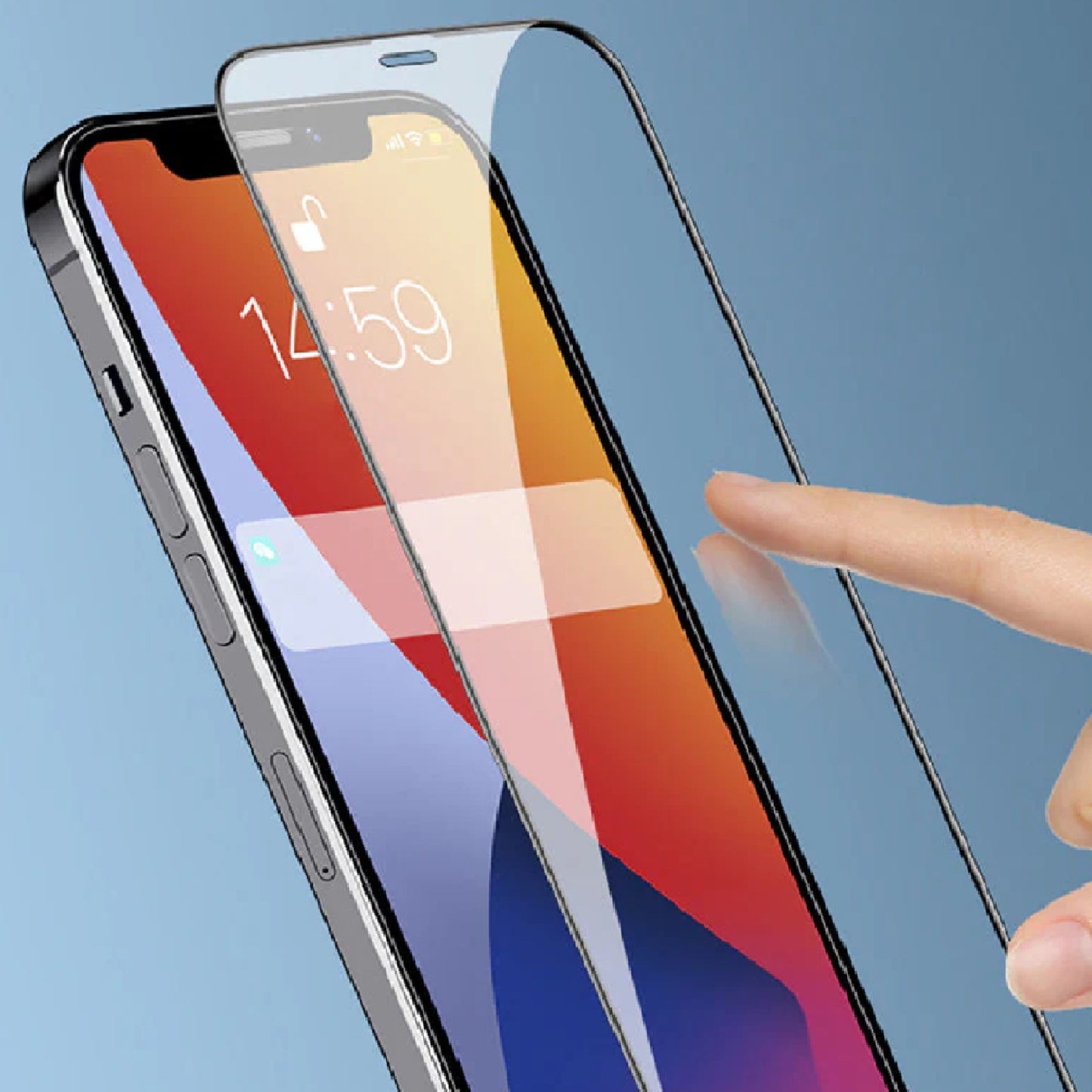 USP Apple iPhone 16 Pro (6.3') Tempered Glass Screen Protector : Full Coverage, 9H Hardness, Bubble-free,Anti-fingerprint,Original Touch Feel