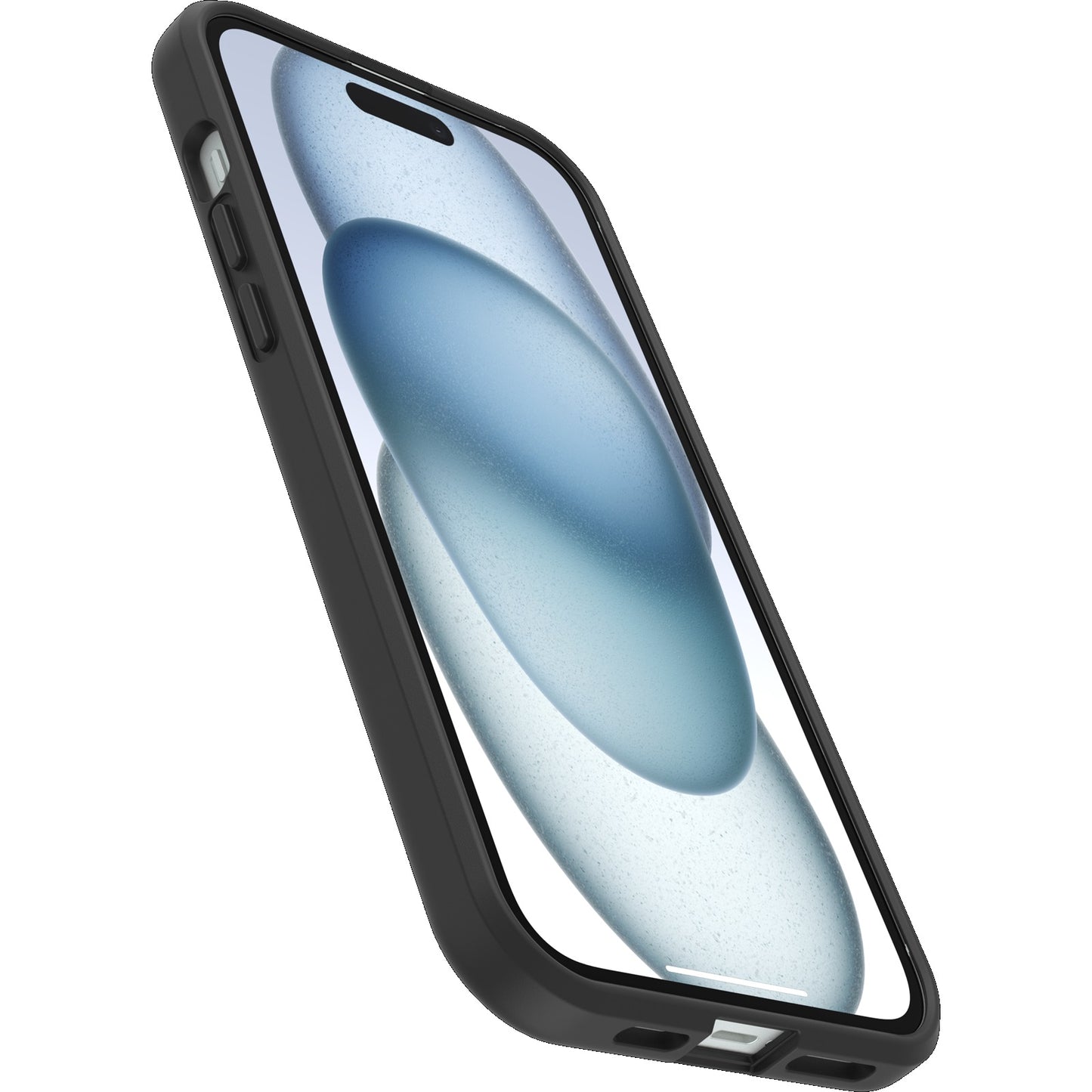 OtterBox React Apple iPhone 15 Plus / iPhone 14 Plus (6.7') Case Black Crystal (Clear/Black) - (77-92768), DROP+ Military Standard,7 Years Warranty
