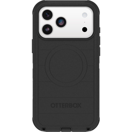 OtterBox Defender Pro MagSafe Apple iPhone 17 Pro Max (6.9') Case Black - (77-98392), DROP+ 7X Military Standard, Raised Edges, 7 Years Warranty