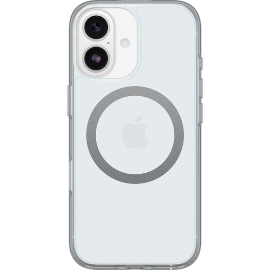OtterBox Symmetry Clear MagSafe Apple iPhone 17 (6.3') Case Clear - (77-98781), DROP+ 3X Military Standard, Raised Edges, Hassle-Free,7 Years Warranty
