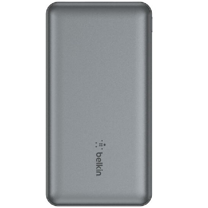Belkin BoostCharge Power Bank 10K (3 Port) - Space Grey (BPB011btGY),2xUSB-A (12