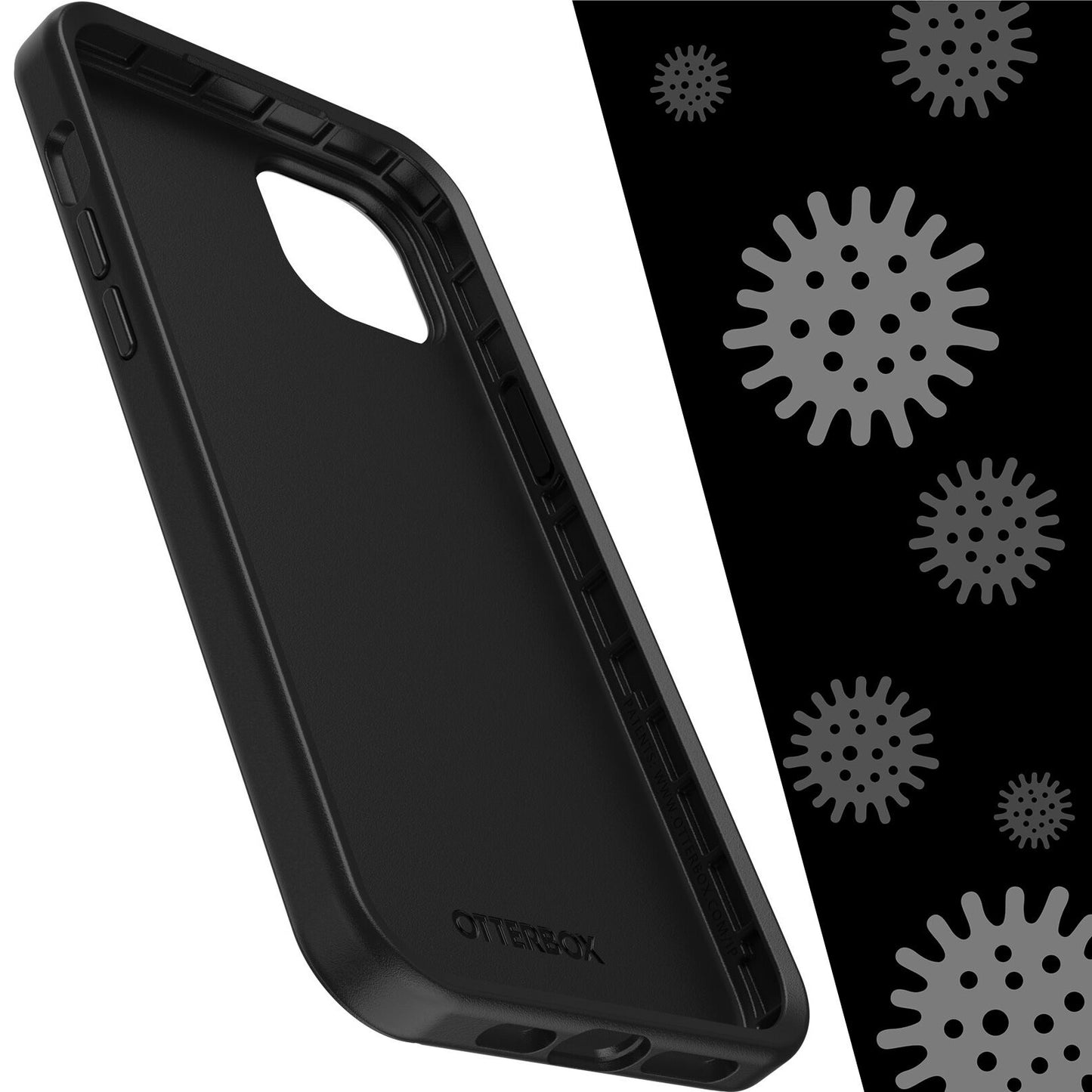 OtterBox Symmetry Apple iPhone 14 Plus Case Black - (77-88461), DROP+ 3X Military Standard, Ultra-Sleek,Durable Protection,7 Years Warranty