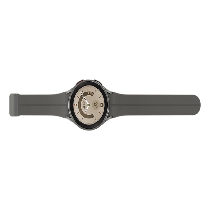Samsung Galaxy Watch5 Pro Bluetooth (45mm) - Grey Titanium(SM-R920NZTAXSA)*AU STOCK*, 1.4', Super AMOLED, 1.5GB/16GB, 590mAh, 2 Years Warranty