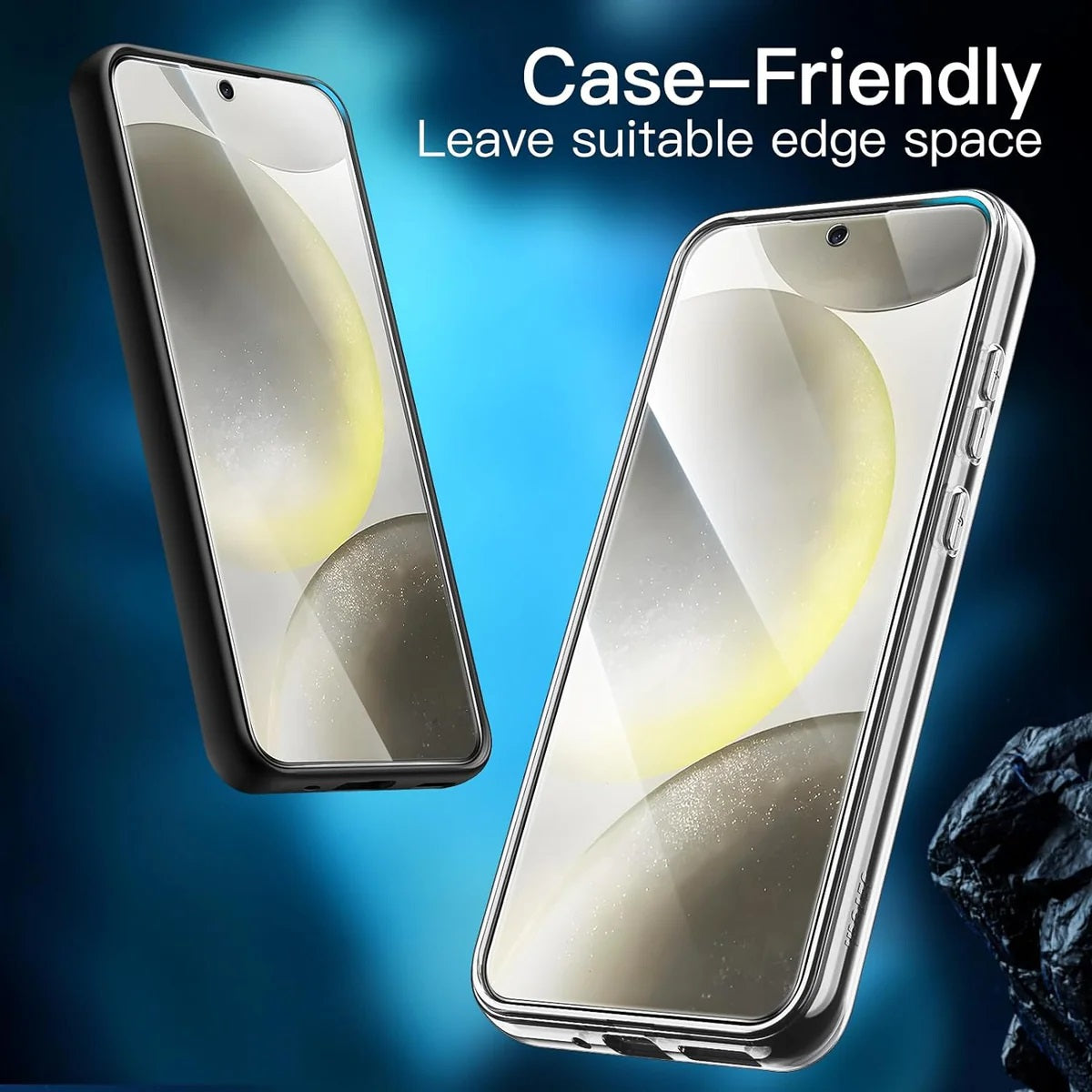 USP Samsung Galaxy S25 FE (6.7') Tempered Glass Screen Protector Clear - Reliable Protection, Lightweight, Scratch Resistance, Easy Replacement