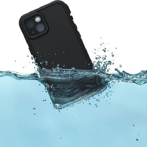LifeProof FRE Apple iPhone 13 Case Black - (77-85527), WaterProof, 2M DropProof, DirtProof, 360° Protection Built-In Screen-Cover, 7 Years Warranty