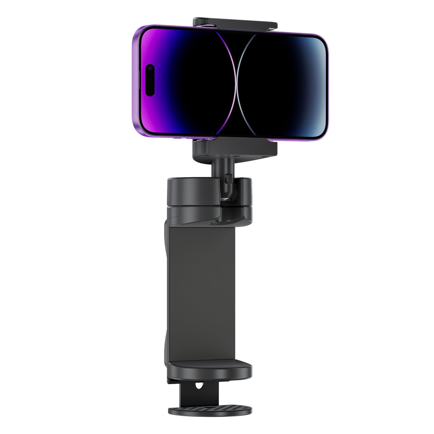(LS) mbeat® Portable Travel Phone Holder Portable Design/ 360 degree Rotatable Base/ Compact & Lightweight/ Freestyle Adjustment Package Weight: 125g