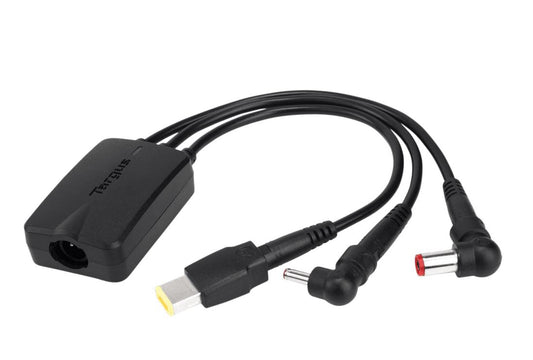 Targus 3-Way Active DC Charging Cable 3 Pin - Accommodates up to 3 different Pow