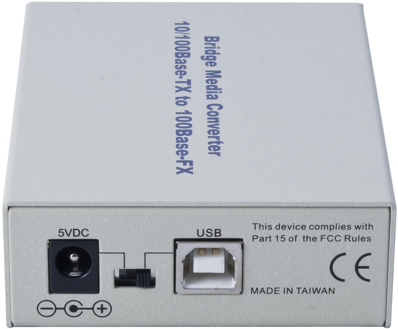 Alloy FCR200MT 10/100Base-TX to 100Base-FX Multimode Fibre (MT) Converter with L