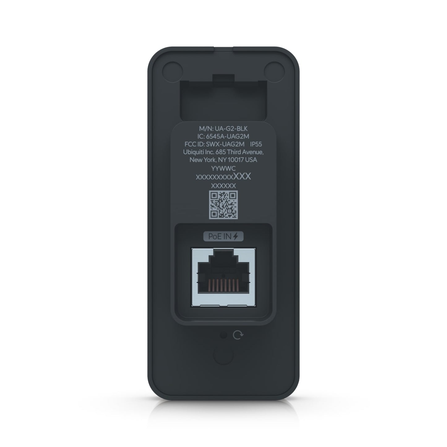 Ubiquiti UniFi Access Reader G2, NHU-UA-G2-BLACK Entry/Exit Messages, IP55 Weath