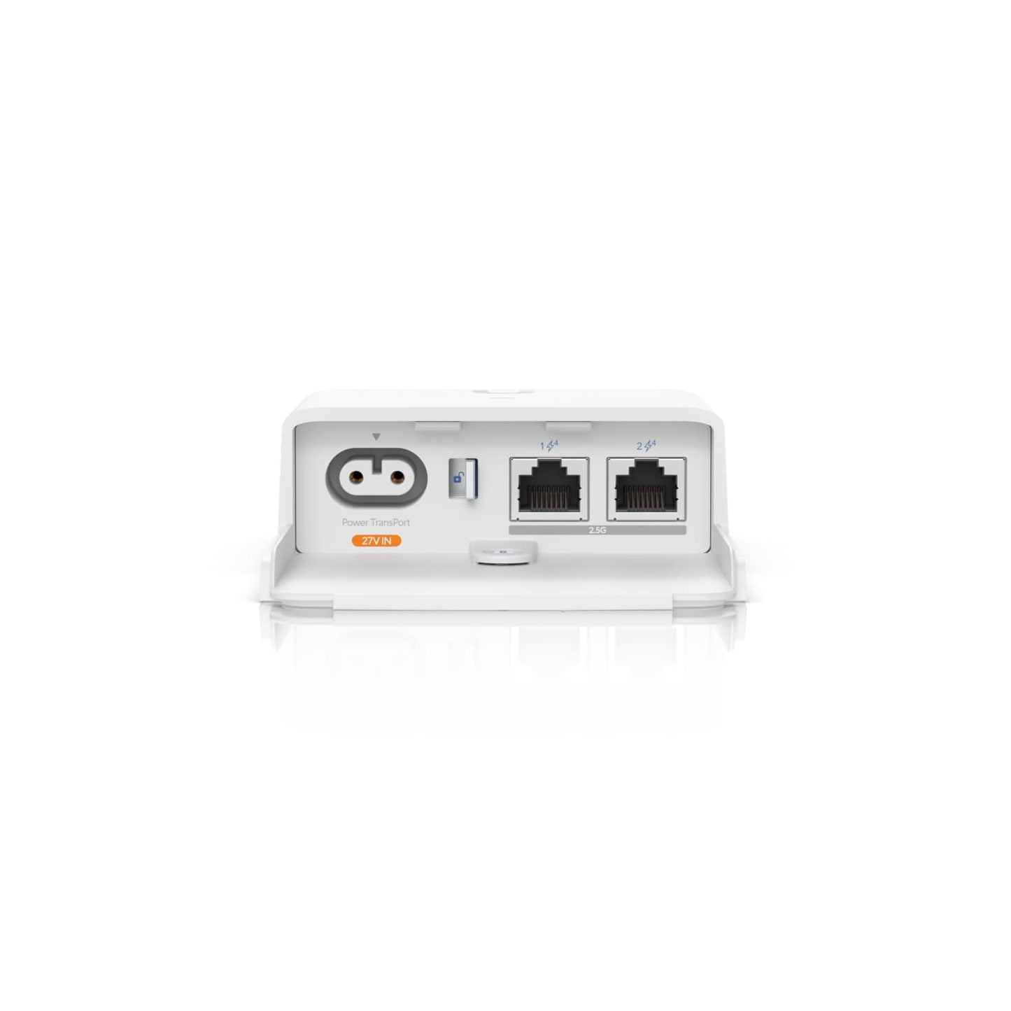 Ubiquiti UISP Dual-Power Injector, Versatile PoE Adapter, Delivers Up To 100W To Power Any Two Wave Models, Provides 2.5 GbE Connectivity.