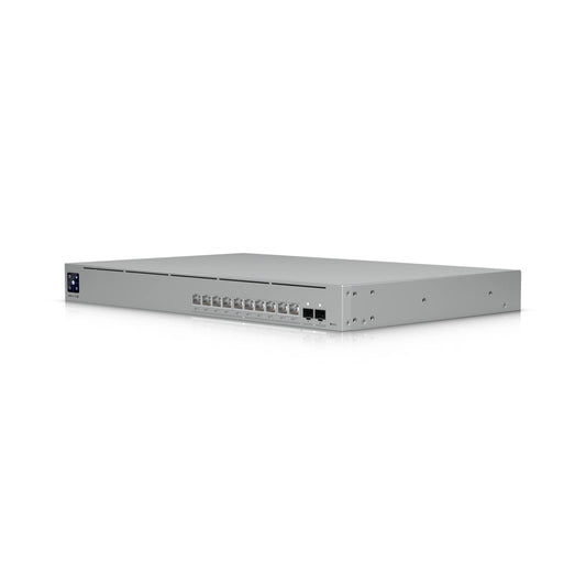 Ubiquiti Pro XG 10 PoE, 1U,Professional-grade 10-port, Layer 3 Etherlighting PoE+++ Switch,(10) 10 GbE and (2) 10G SFP+ Ports,