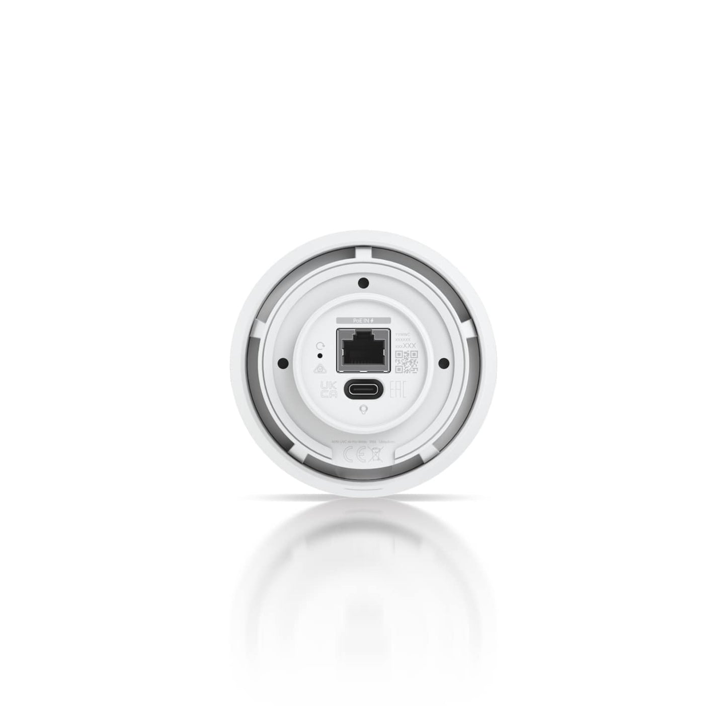 Ubiquiti AI Professional UniFi Protect Indoor/Outdoor 4K PoE Camera, White, Waterproof IP65, PoE+ Power, Max Power 11W, GbE RJ45 Port,
