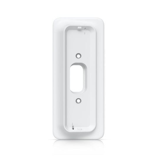 Ubiquiti G4 Doorbell Pro PoE Gang Box Mount, White,Secure, Flat/ 25ΓΒ° Angled Wedge Angled Mounting Plate, Compatible NHU-UVC-G4-DBELL-POE