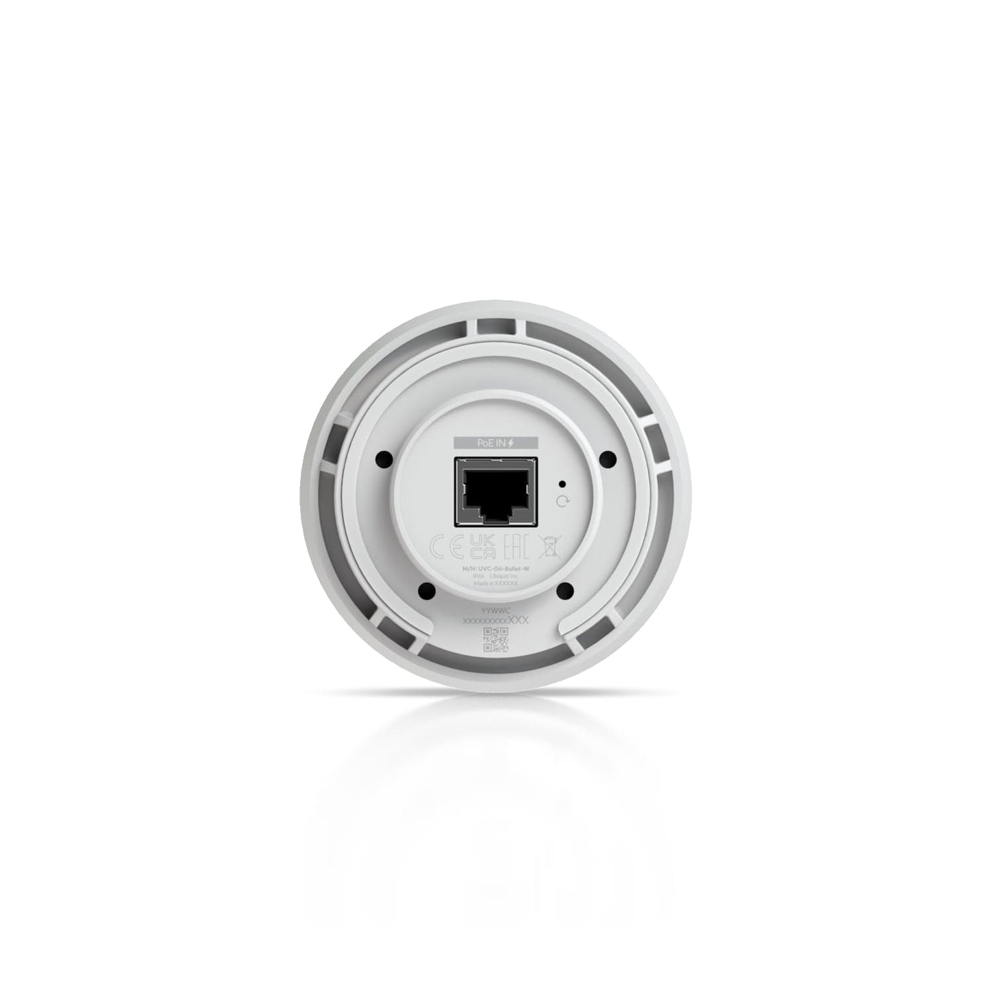 Ubiquiti G6 Bullet White, All-weather 4K PoE Camera,With a 1/1.8' 8MP Image Sens