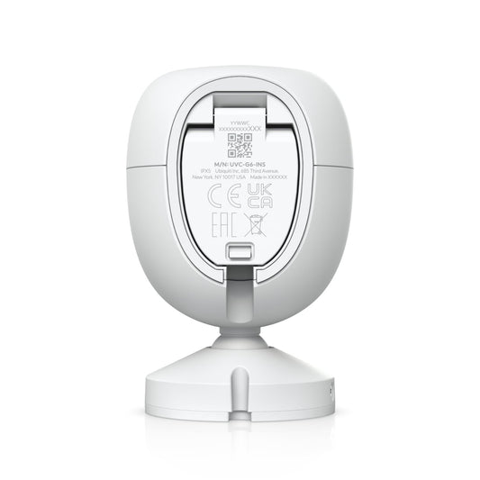 Ubiquiti G6 Instant White, Plug-and-play, 4K WiFi-connected Camera, With A 1/1.8' 8MP Image Sensor, Multi-TOPs AI Engine, Two-way Audio