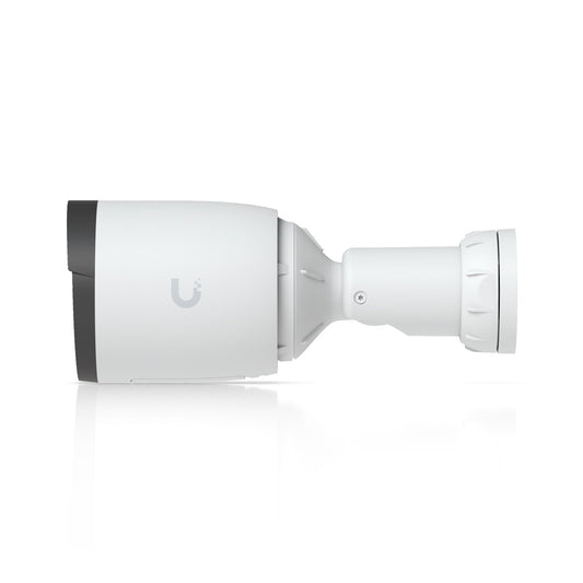 Ubiquiti G6 Pro Bullet, White All-Weather 4K PoE+ Camera, Multi-TOPS AI Engine, 2.36x Optical Zoom, Large 1/1.2'CMOS Sensor,Long-Range IR Night Vision