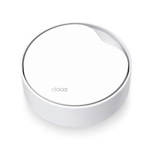 TP-Link Deco X50-PoE(1-pack) AX3000 Whole Home Mesh WiFi 6 System with PoE, 574 Mbps at 2.4 GHz + 2402 Mbps at 5 GHz, 4× Internal Antennas, 1× 2.5 Gi