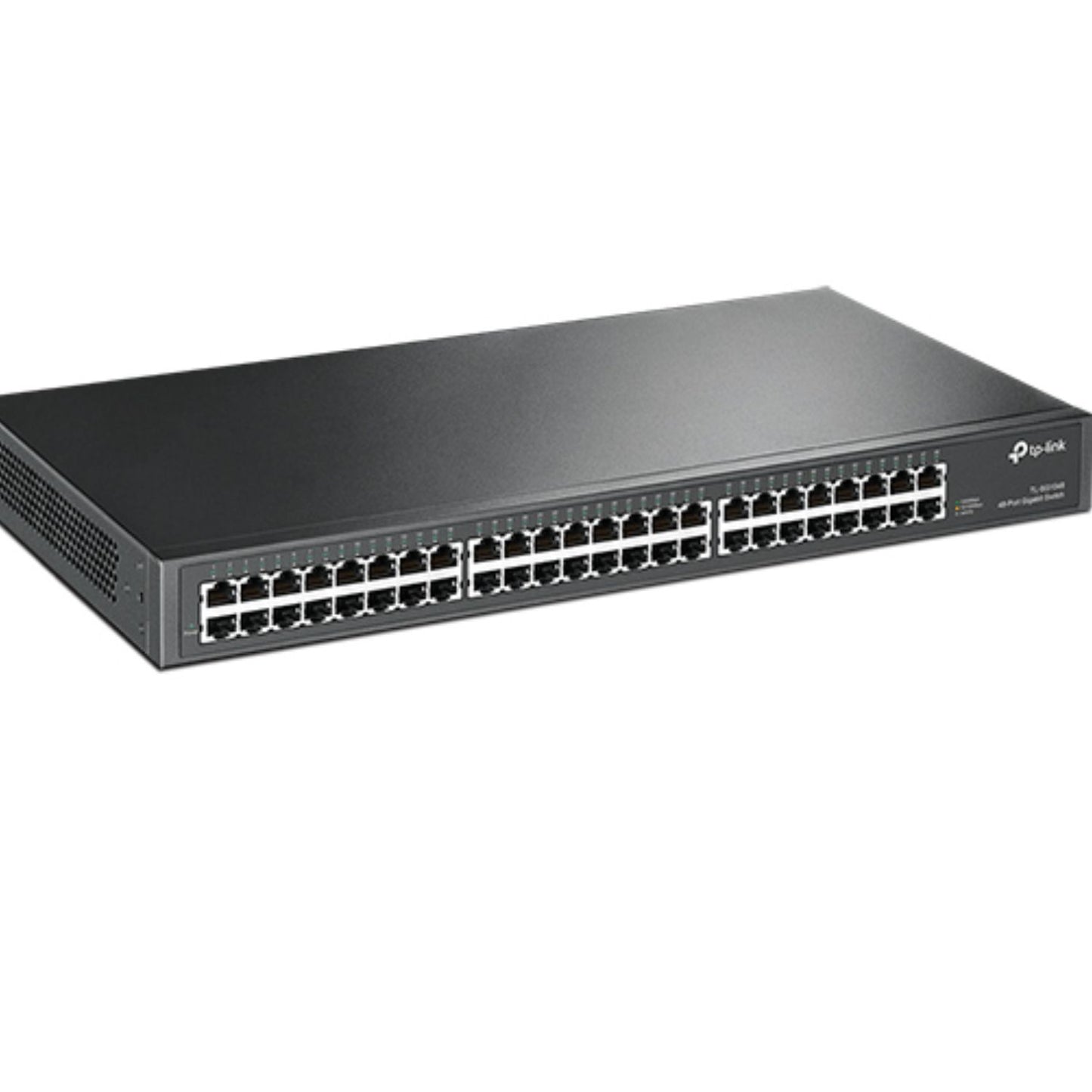 TP-Link TL-SG1048 48-Port Gigabit Rackmount Unmanaged Switch — 19" Steel Enclosure