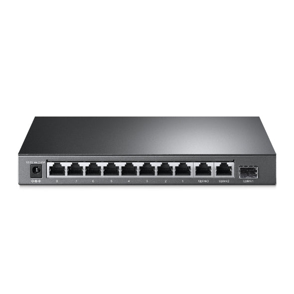 TP-Link TL-SG1210MP 10-Port Gigabit Desktop Switch with 8-Port PoE+PORT: 8× Gig