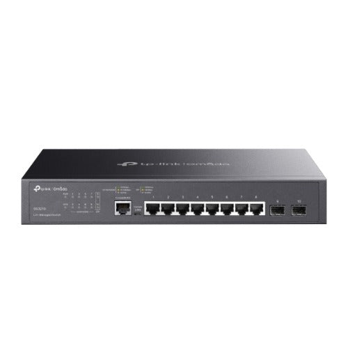 TP-Link SG3210 JetStream 8-Port Gigabit L2 Managed Switch with 2 SFP Slots Omada