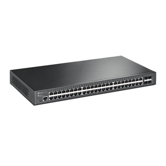 TP-Link SG3452 Omada 48-Port Gigabit L2+ Managed Switch with 4 SFP Slots, Omada SDN, Centralised Mgt, Static Routing (T2600G-52TS)