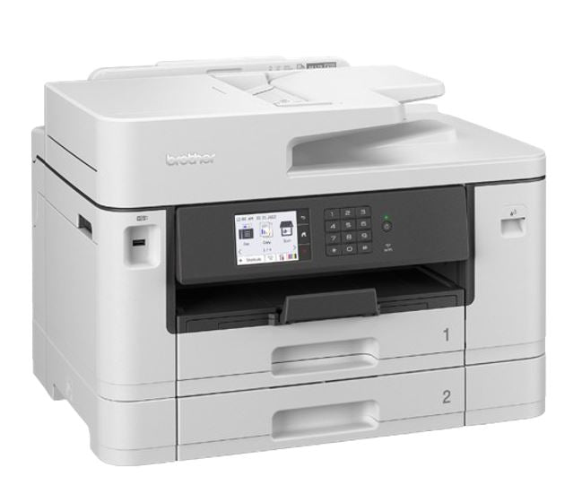 Brother J5740DW A3 Business Inkjet Multi-Function Printer with print speeds of 2
