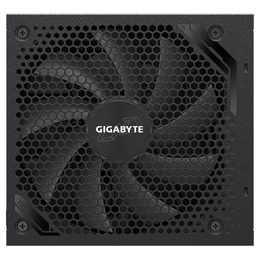 Gigabyte UD1300GM PG5 1300W ATX PSU Power Supply 80+ Gold 90% 140mm Fan Black Flat Cables Single +12V 100K Hrs